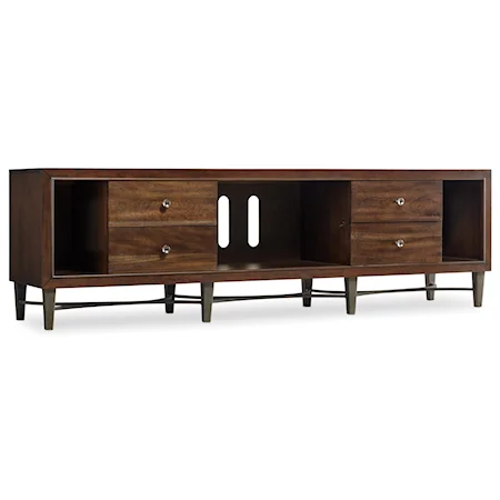 Park City Entertainment Console with 4 Drawers